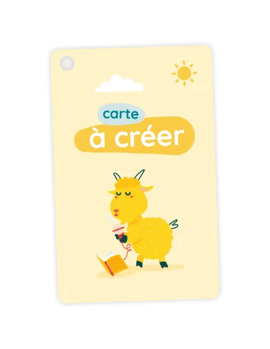 3 Cartes à créer