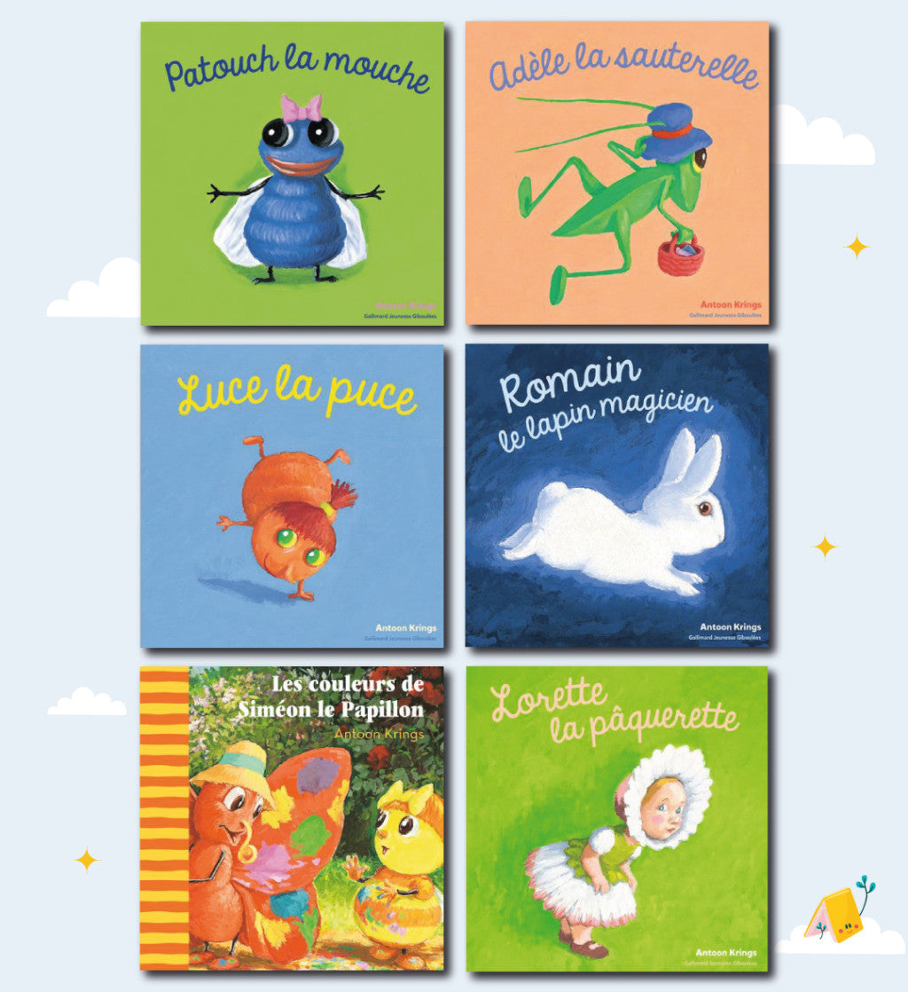 De nouvelles drôles de petites bêtes  arrivent dans votre Bookinou