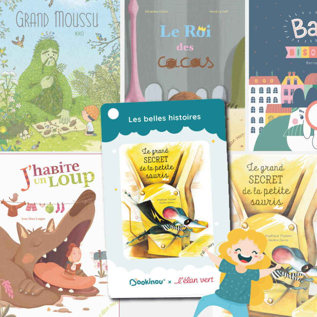 Idée livres 3-6 ans - Suivez les péripéties de 5 personnages hauts en couleur !