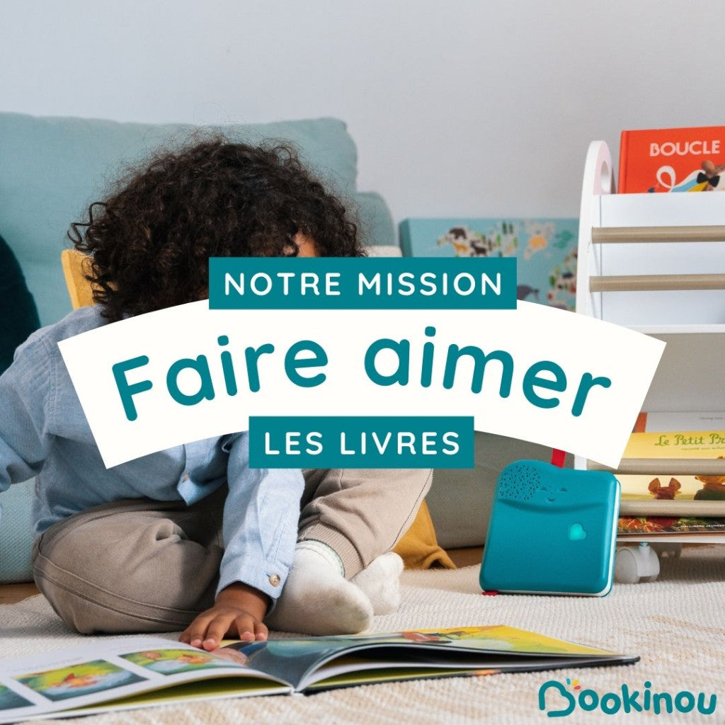 Bookinou, un cadeau engagé qui développe le goût de la lecture chez les enfants