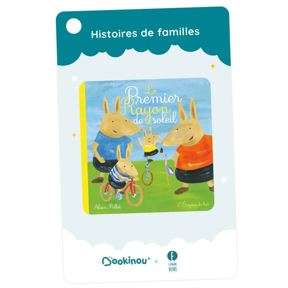 Histoires de familles  - 4 histoires de L'étagère du bas