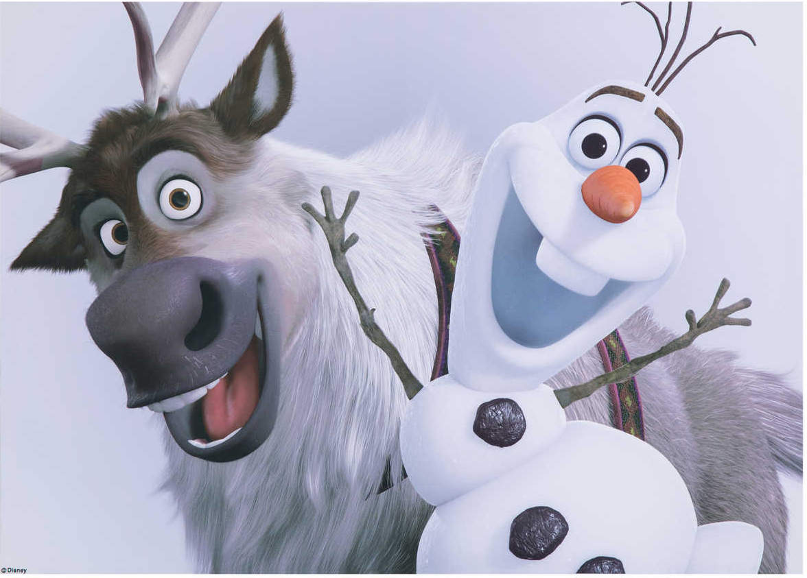 La reine des neiges - Olaf & Sven  Image reine des neiges, Reine