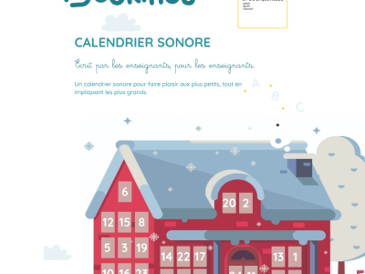 Le calendrier sonore Bookinou